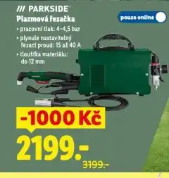 Lidl Plazmová řezačka nabídka