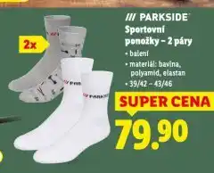 Lidl Sportovní ponožky nabídka