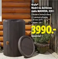 Lidl Nádrž na dešťovou vodu nabídka