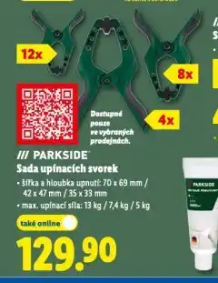 Lidl Sada upínacích svorek nabídka