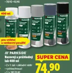 Lidl Barevný a průhledný lak nabídka