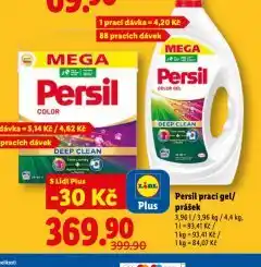 Lidl Persil prací prášek nabídka
