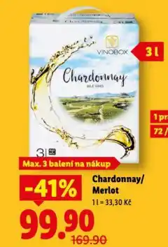 Lidl Merlot nabídka
