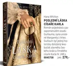 Knižní klub Poslední Láska Císaře karla nabídka