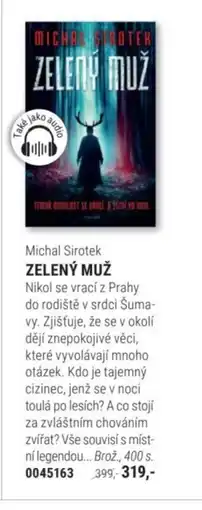 Knižní klub Zelený muž nabídka