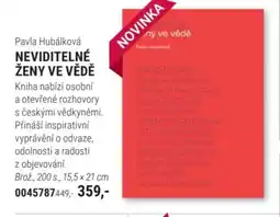 Knižní klub Neviditelné ženy ve vědě nabídka