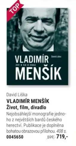 Knižní klub VLADIMÍR MENŠÍK Život, film, divadlo nabídka