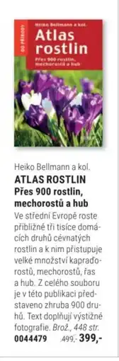 Knižní klub Atlas Rostlin Přes 900 rostlin, mechorostů a hub nabídka