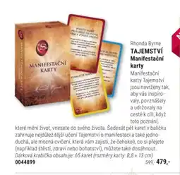 Knižní klub TAJEMSTVÍ Manifestační karty nabídka