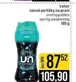 Jip Lenor vonné perličky na praní unstoppables spring awakening nabídka