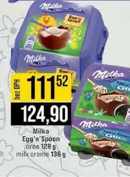 Jip Milka Egg'n'Spoon oren 128 g milk creme 136 g nabídka