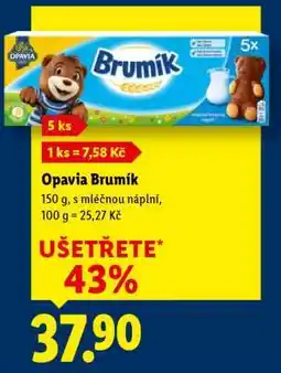 Lidl Opavia Brumík nabídka
