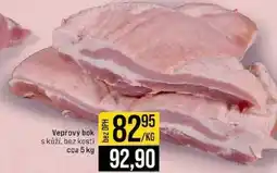 Jip Vepřový bok s kůží, bez kosti cca nabídka