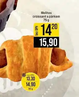 Jip Melites croissant s párkem nabídka