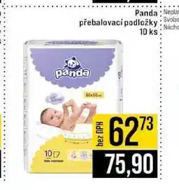 Jip Panda přebalovací podložky 10 ks nabídka