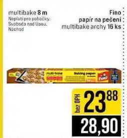 Jip Fino papír na pečení multibake archy 16 ks nabídka