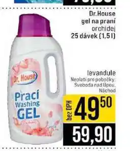 Jip Dr.House gel na praní orchidej 25 dávek nabídka