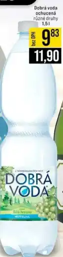 Jip Dobrá voda ochucená nabídka
