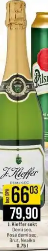 Jip J. Kieffer sekt Demi sec. Rosé demi sec. Brut, Nealko nabídka