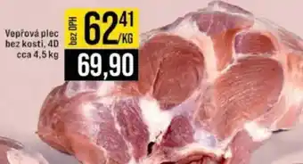 Jip Vepřová plec bez kosti, 4D nabídka