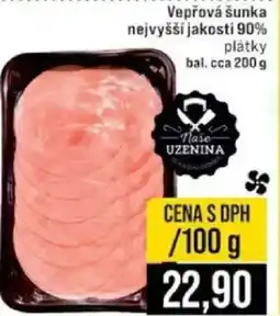 Jip Vepřová šunka nejvyšší jakosti 90% plátky nabídka