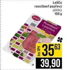 Jip Le&Co roastbeef pepřový plátky nabídka