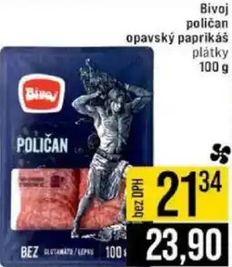 Jip Bivoj poličan opavský paprikáš nabídka
