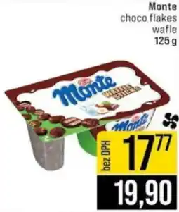 Jip Monte choco flakes wafle nabídka