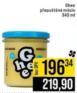 Jip Ghee přepuštěné máslo nabídka