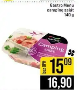 Jip Gastro Menu camping salát nabídka