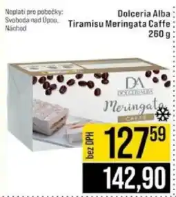 Jip Dolceria Alba Tiramisu Meringata Caffe nabídka