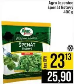 Jip Agro Jesenice špenát listový nabídka