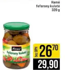 Jip Hamé feferony kulaté nabídka