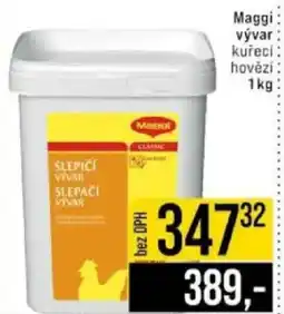 Jip Maggi vývar kuřecí hovězí nabídka