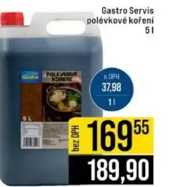 Jip Gastro Servis polévkové koření nabídka