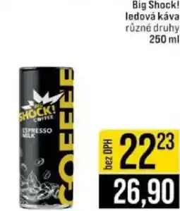 Jip Big Shock! ledová káva nabídka