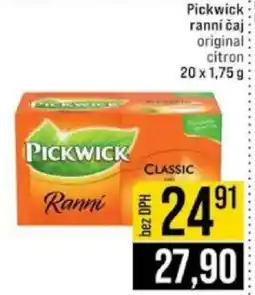 Jip Pickwick ranní čaj nabídka