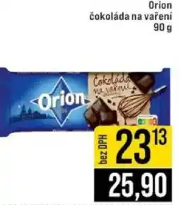 Jip Orion čokoláda na vaření nabídka