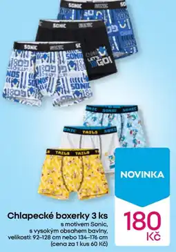 Pepco Chlapecké boxerky 3 ks nabídka