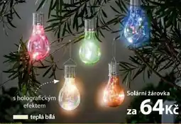 NKD Solární žárovka nabídka