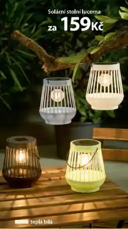 NKD Solární stolní lucerna nabídka