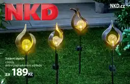 NKD Solární zápich nabídka