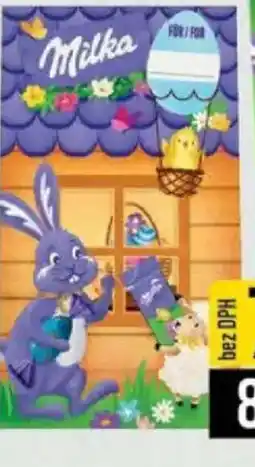 Jip Milka mini domeček s mléčnou čokoládou nabídka