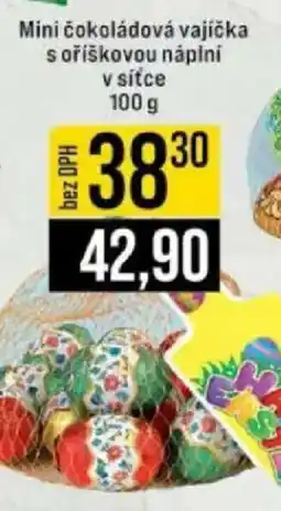 Jip Mini čokoládová vajíčka s oříškovou náplní v sítce nabídka
