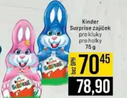 Jip Kinder Surprise zajíček pro kluky pro holky nabídka