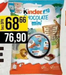 Jip Kinder čokoláda mini nabídka