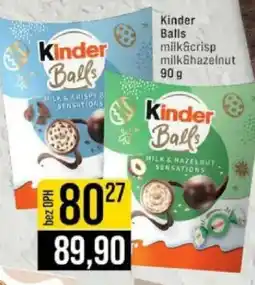 Jip Kinder Balls milk&crisp nabídka