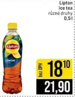Jip Lipton ice tea nabídka