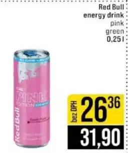 Jip Red Bull energy drink nabídka