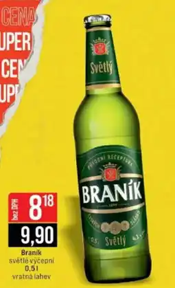 Jip Braník světlé výčepní nabídka